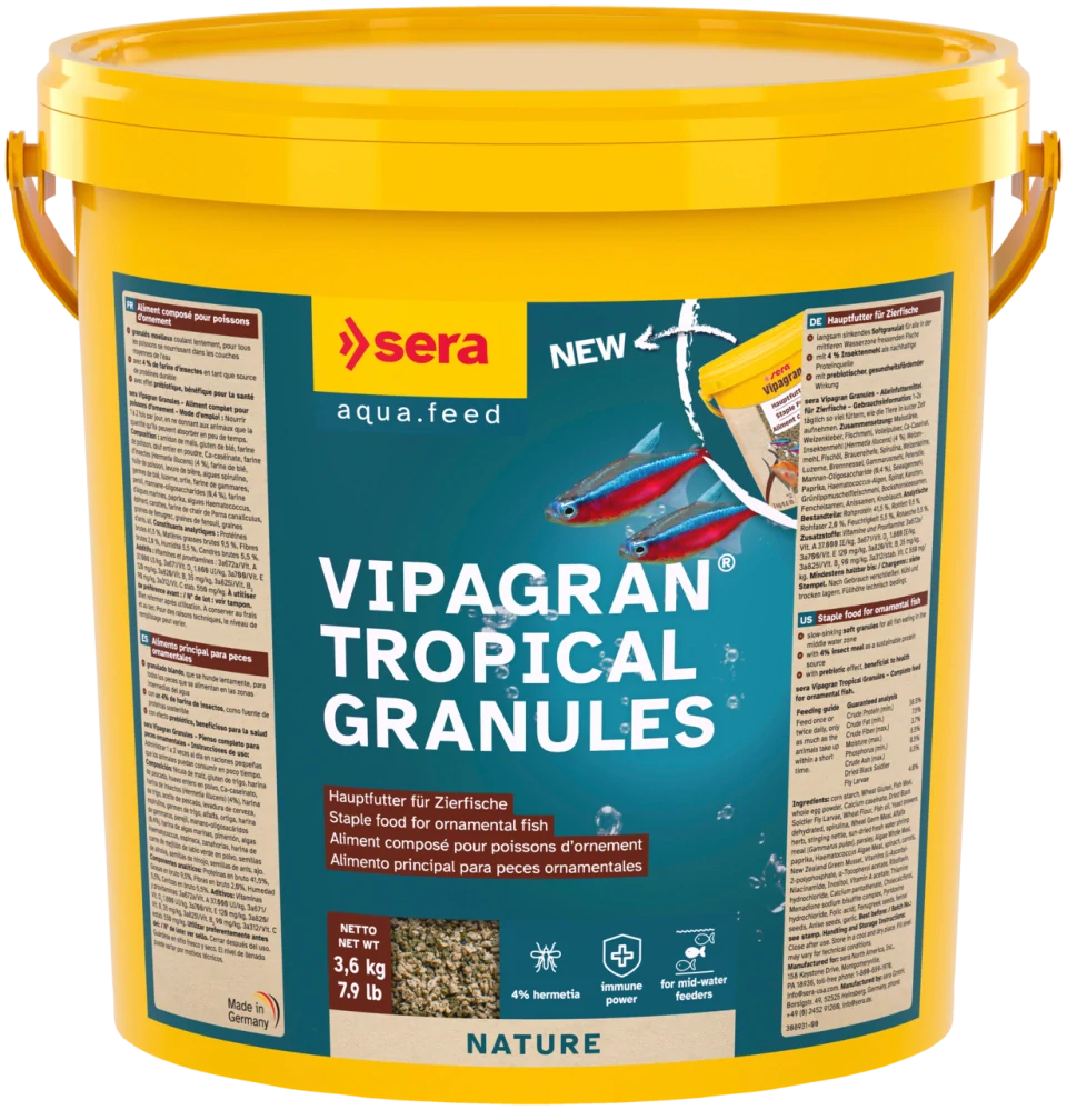 Sera Vipagran Granules 10L (3kg) (Sera Vipagran Nature 10000ml)