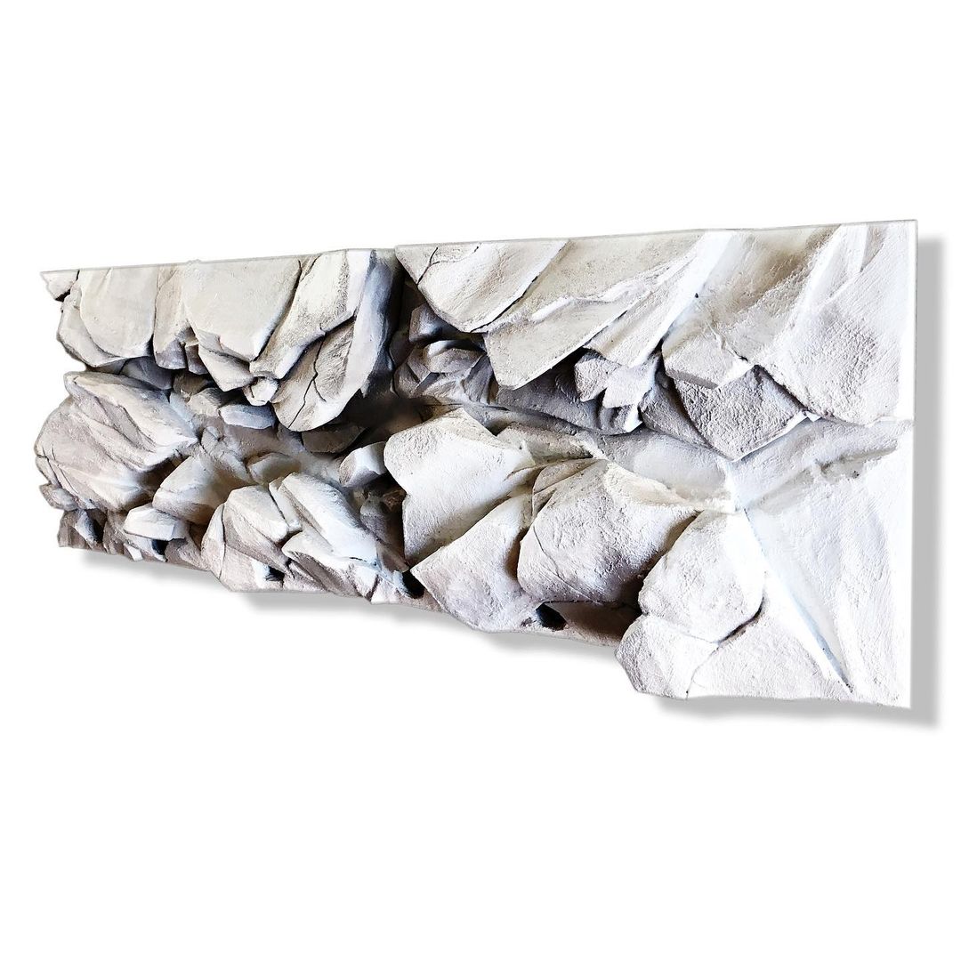 3D pozadie do akvaria Tanganyika 190x50 cm WHITE