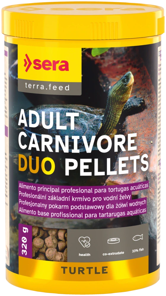 sera Turtle Adult Carnivore Duo Pellets 1.000 ml (310 g)