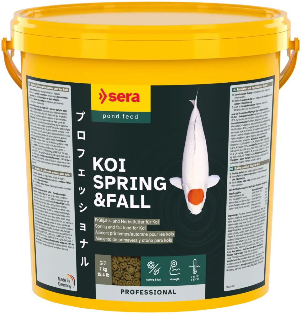 Sera Koi Professional Spring & Fall 21L (7kg)